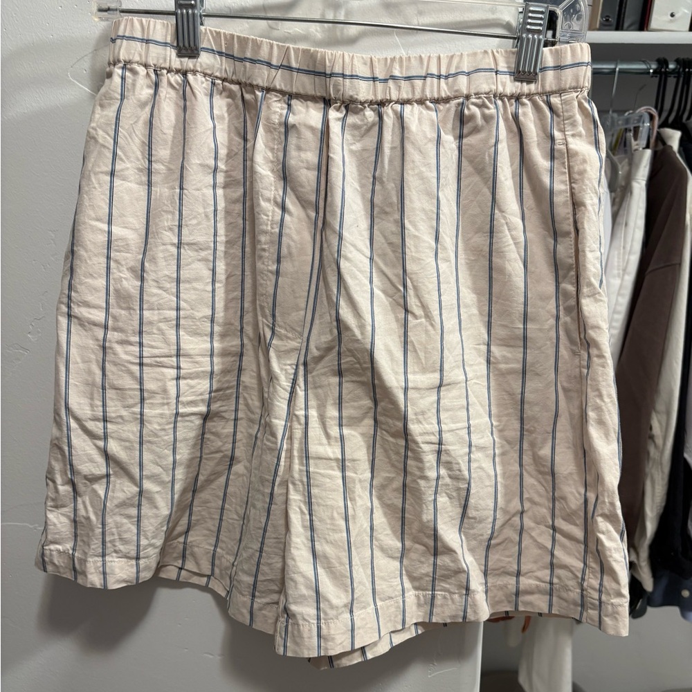 Striped boxer shorts